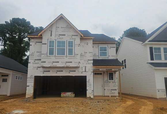 Exterior view of Davidson Homes' New Home at 190 Gregory Village Drive
