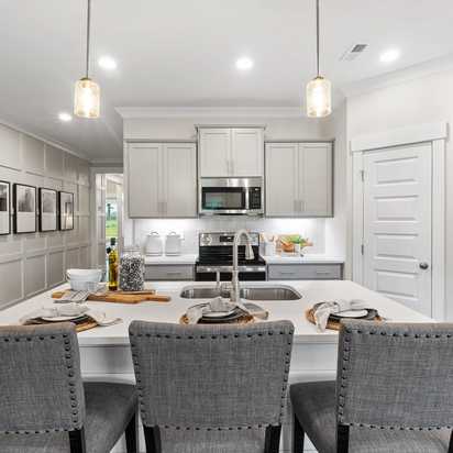 Aerial view at The Meadows