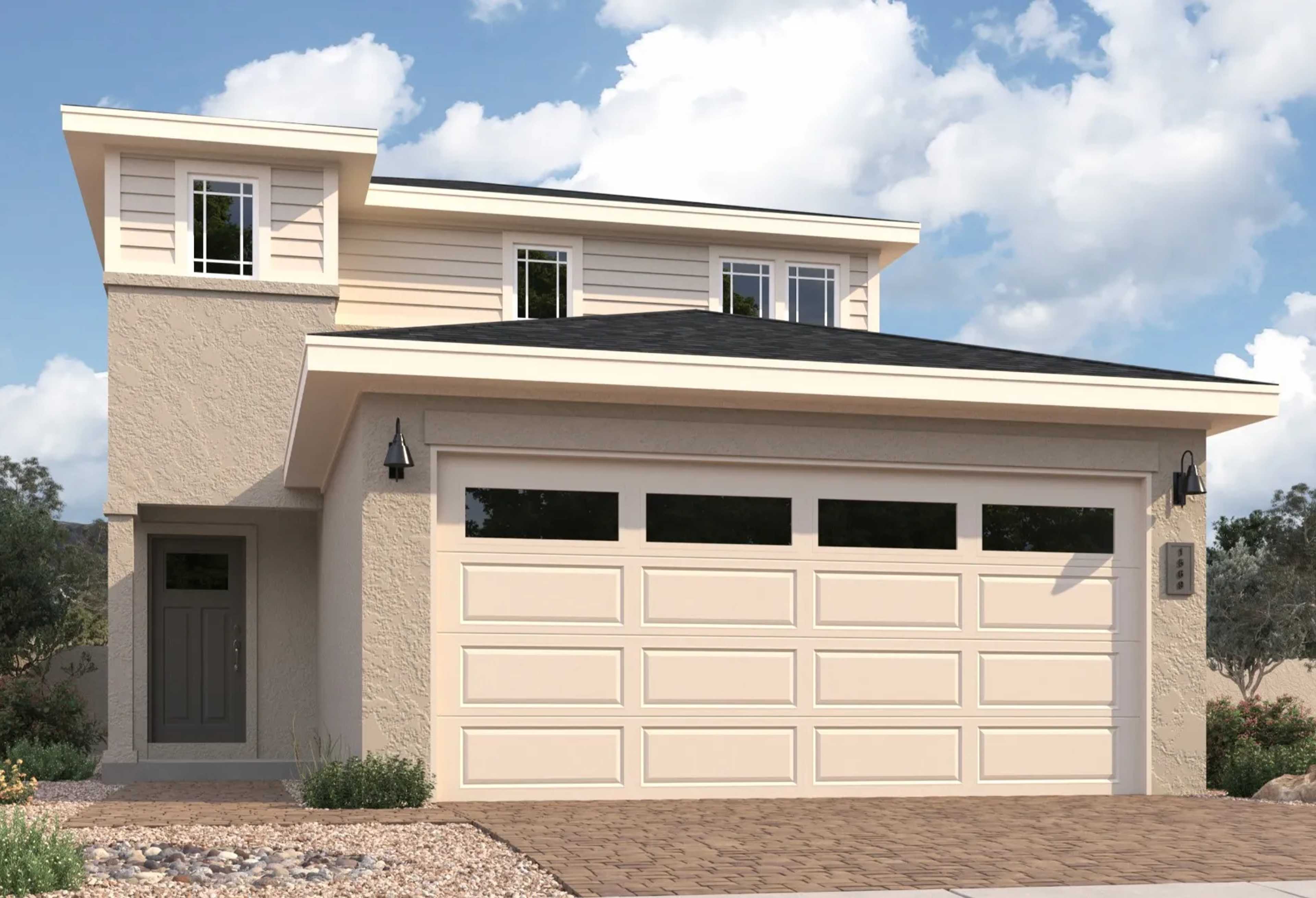 Exterior view of Davidson Homes' The Raleigh Floor Plan