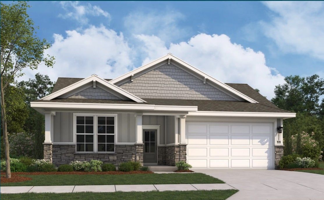 Exterior view of Davidson Homes' New Home at 2802 ANDERSON LAKES Lane