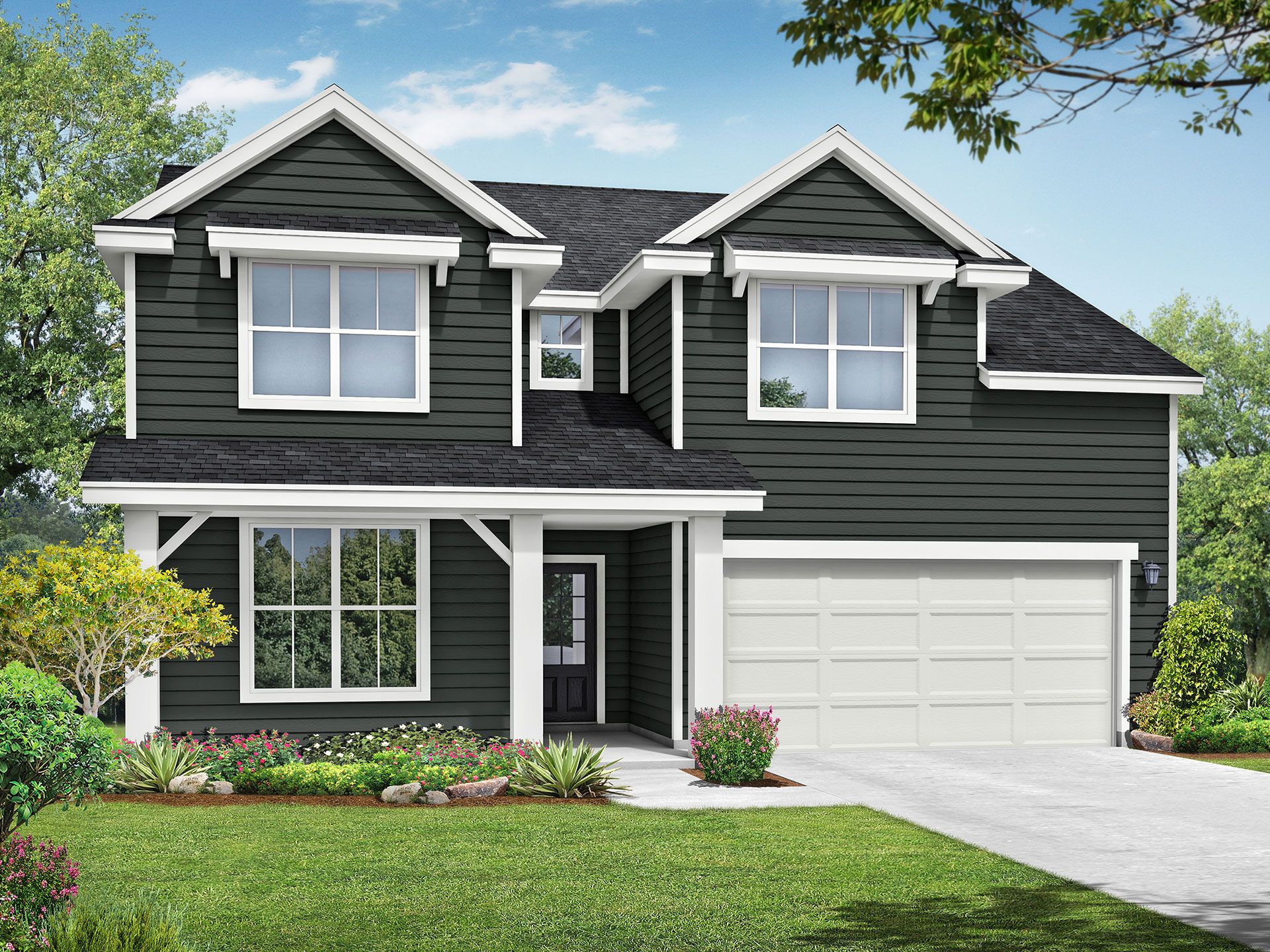 The Ridgeport Floor Plan in Salem Landing Murfreesboro, TN