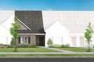 Exterior of The Covington C Townhome Plan