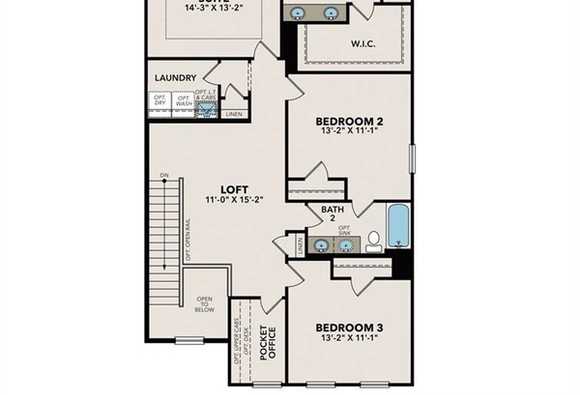 Image 3 of Davidson Homes' New Home at 679 Smokey Quartz Way