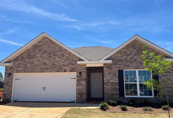 Exterior view of Davidson Homes' New Home at 16640 Demi Drive
