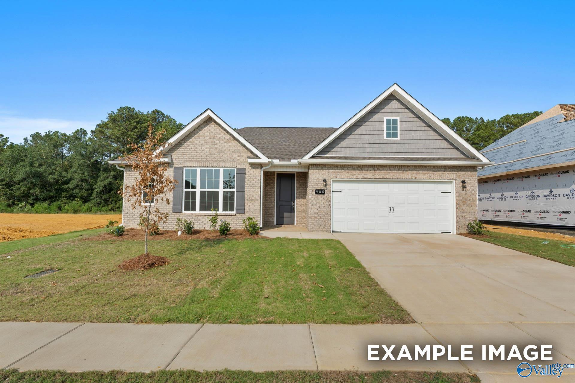 Exterior view of Davidson Homes' New Home at 3118 Joseph Drive SE