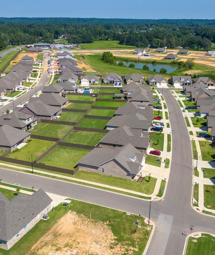 beautiful family friendly neighborhood with pond