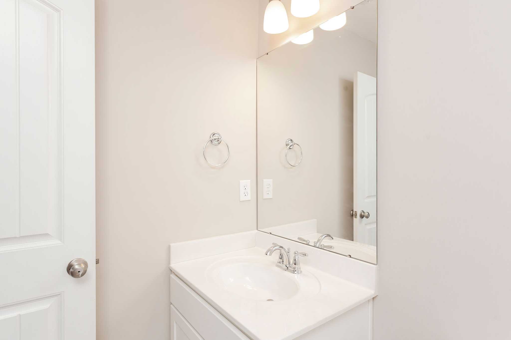 Davidson Homes The Emory Floor Plan Bathroom with single vanity