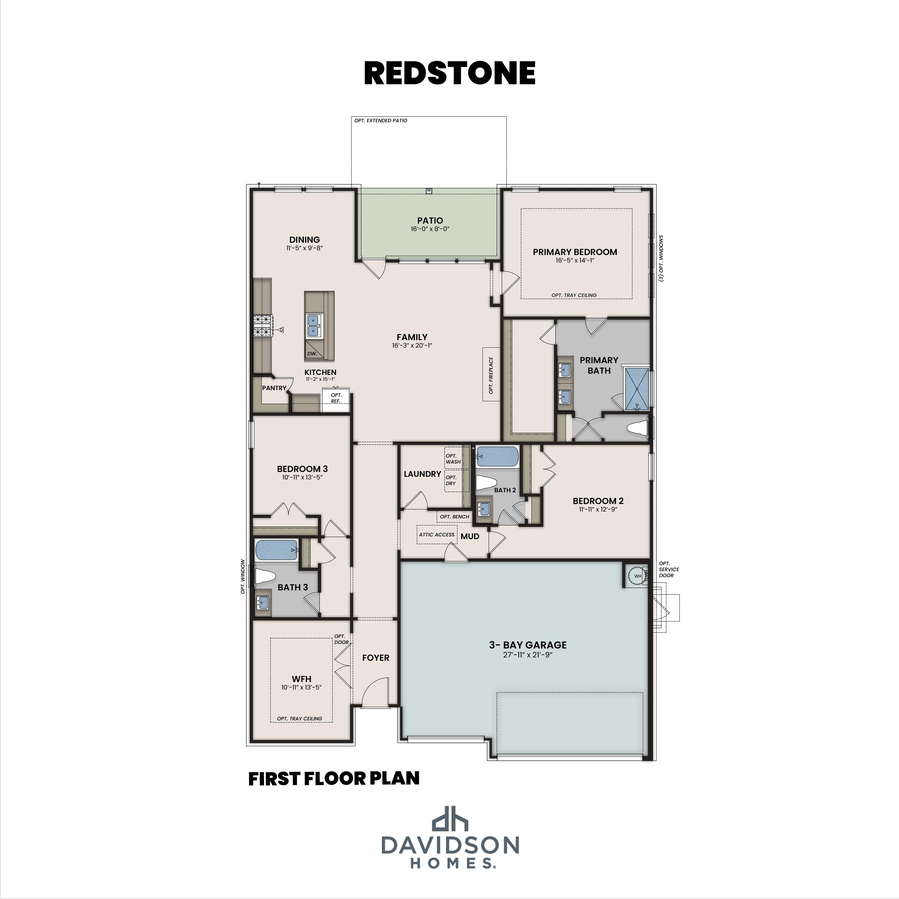 The Redstone Main Floor