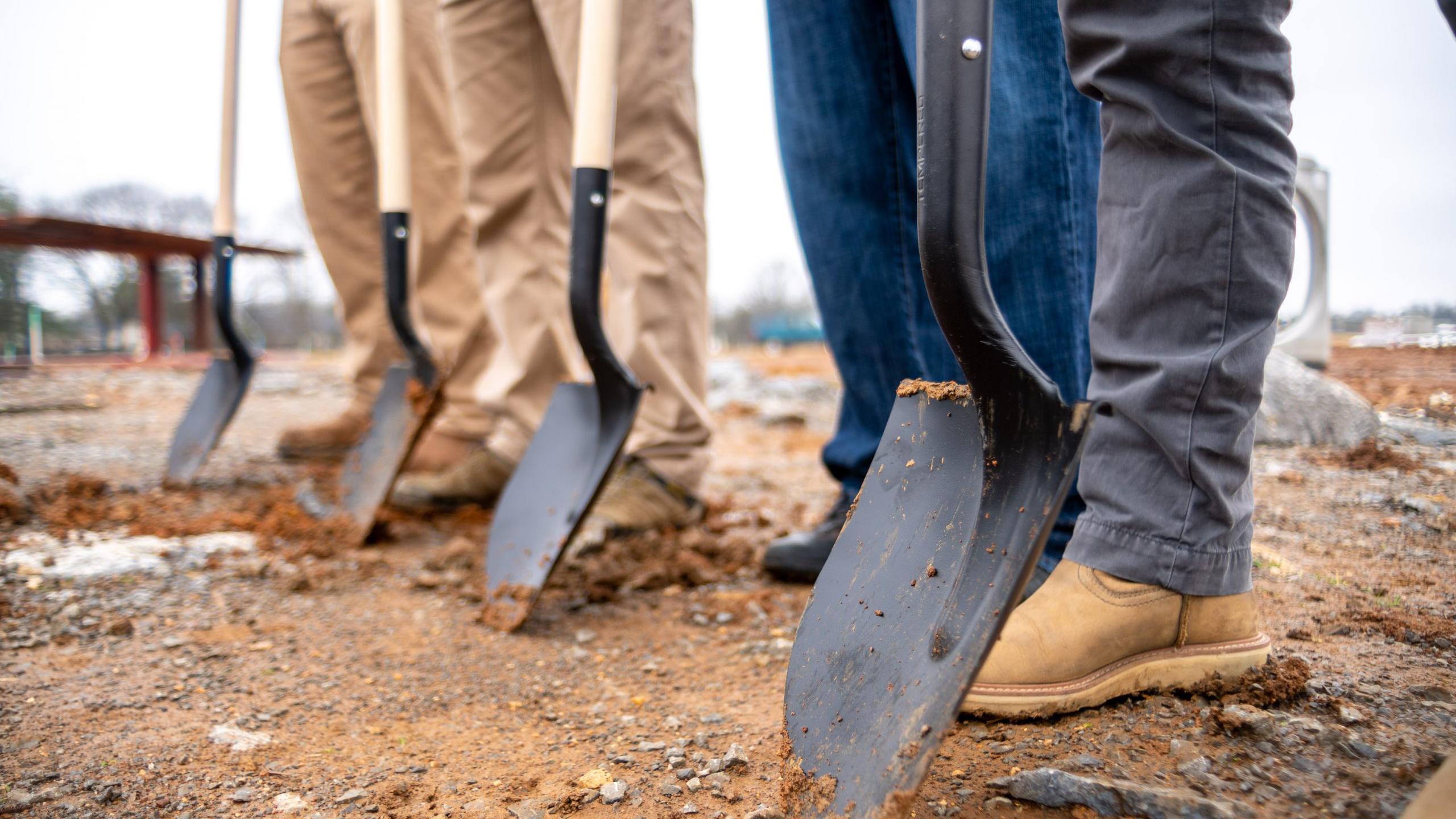 Davidson Homes' team prepares to break ground on a new community in Murfreesboro, TN