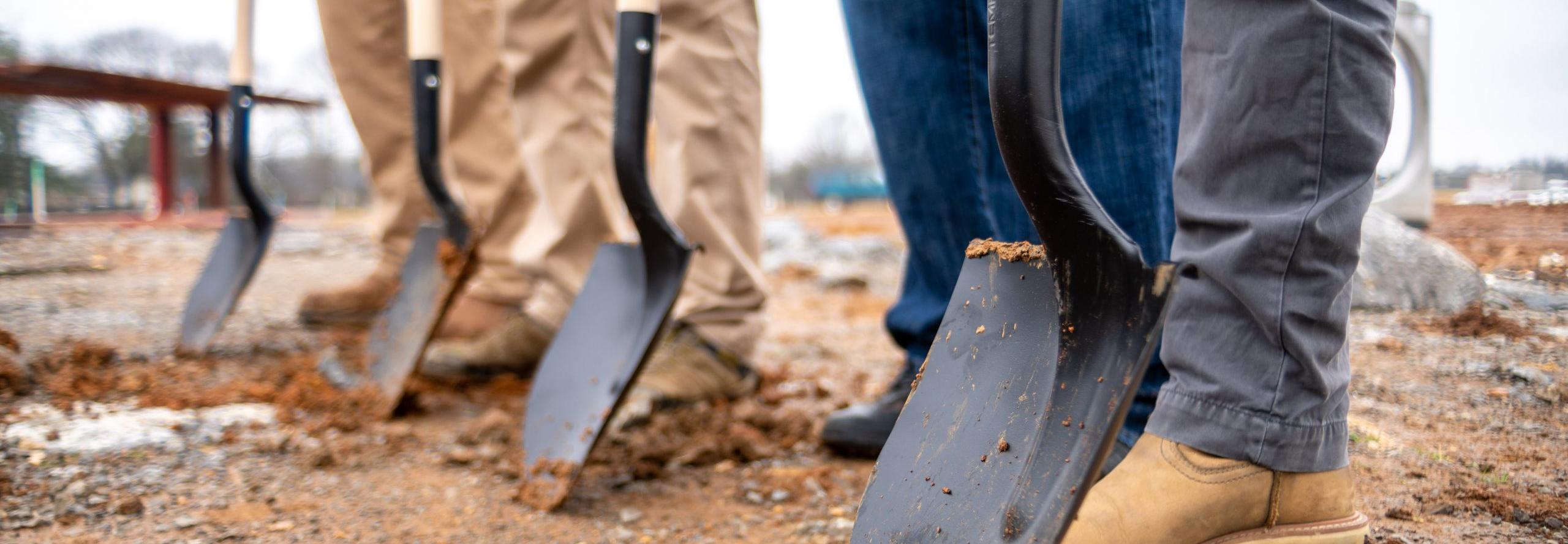 Davidson Homes' team prepares to break ground on a new community in Murfreesboro, TN