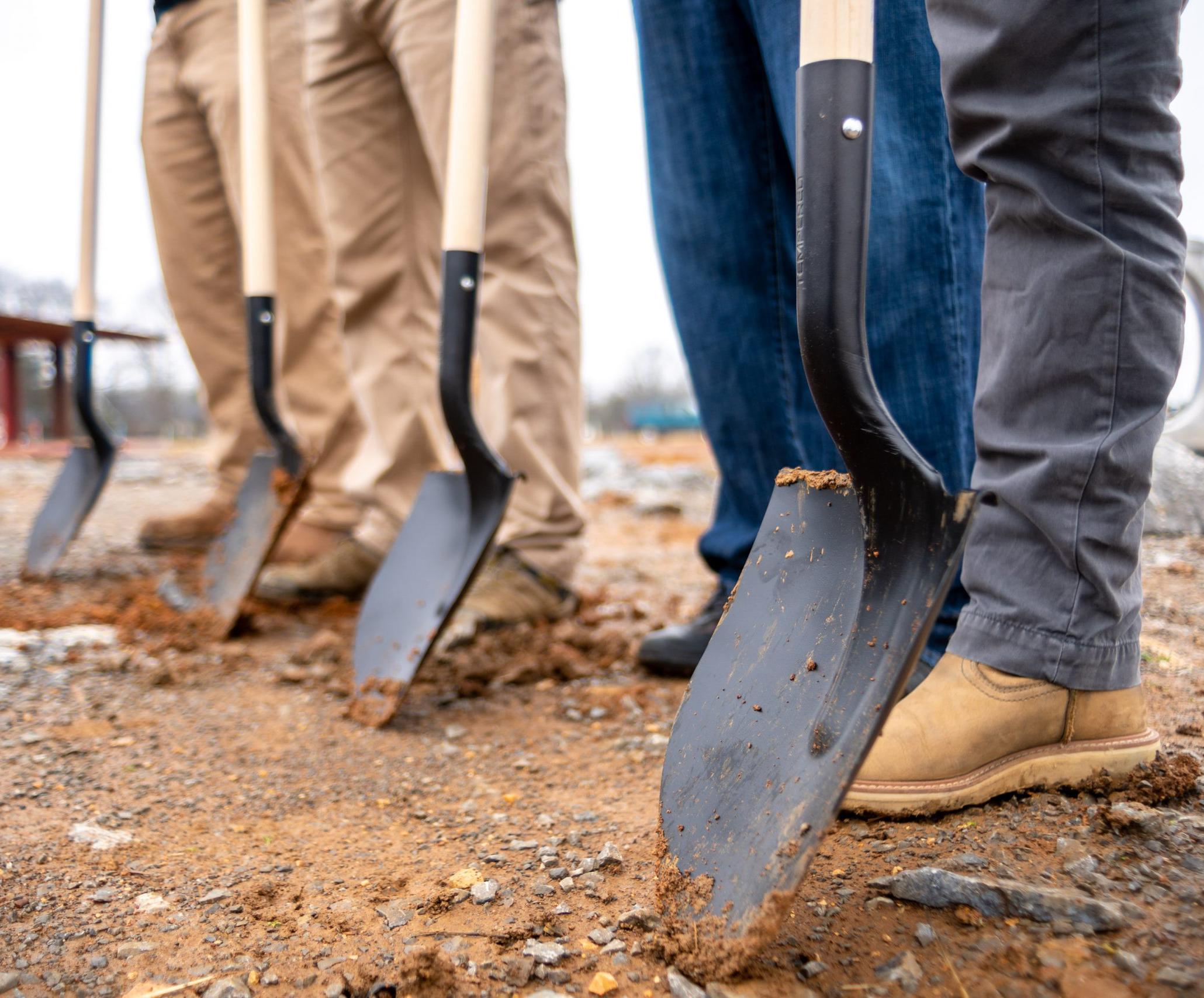 Davidson Homes' team prepares to break ground on a new community in Murfreesboro, TN
