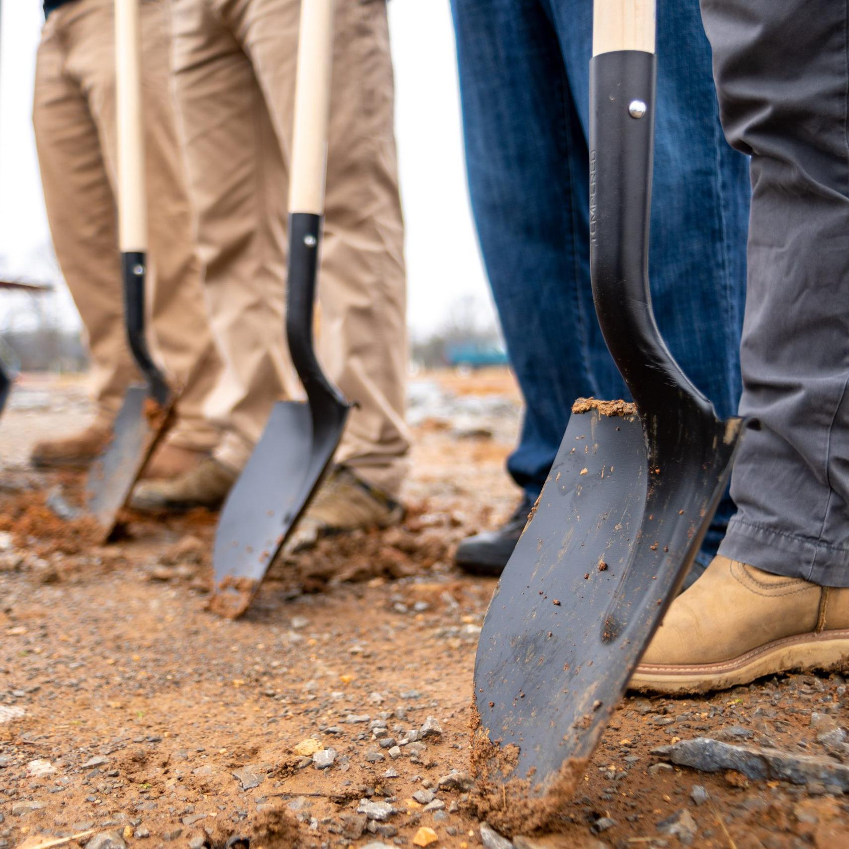 Davidson Homes' team prepares to break ground on a new community in Murfreesboro, TN