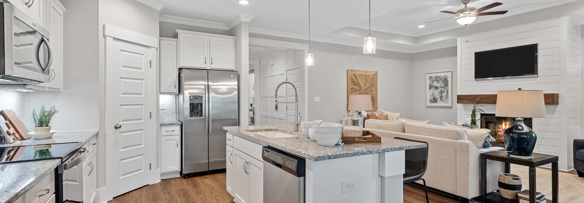 Beautiful kitchen in Monteagle Cove in Owens Cross Roads, AL by Davidson Homes