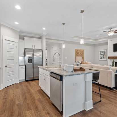 Beautiful kitchen in Monteagle Cove in Owens Cross Roads, AL by Davidson Homes