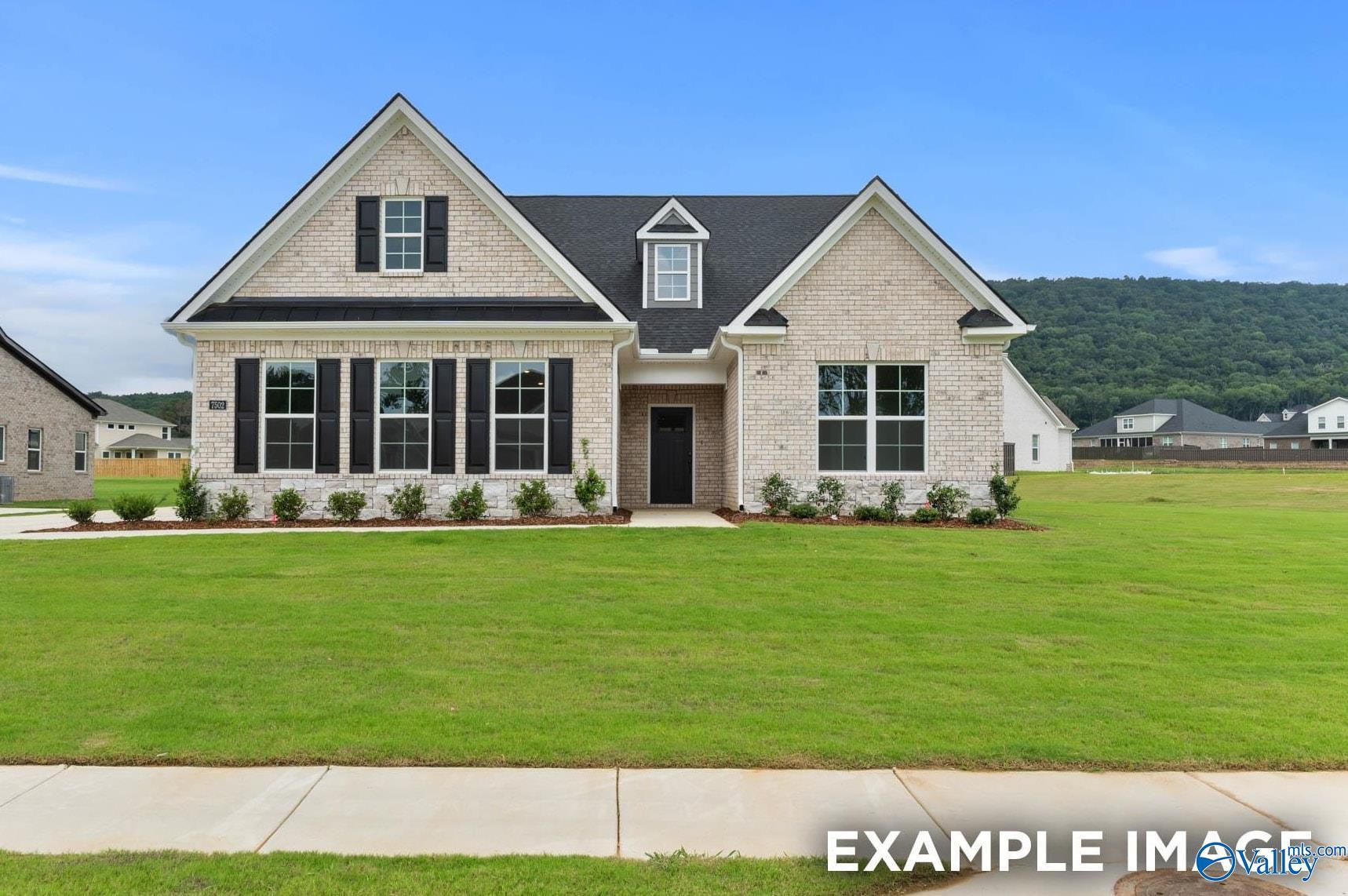 Evermore Homes Oxford B floor plan, a 3,580 sq ft home in The Meadows at Hampton Cove, Owens Cross Roads, Alabama.