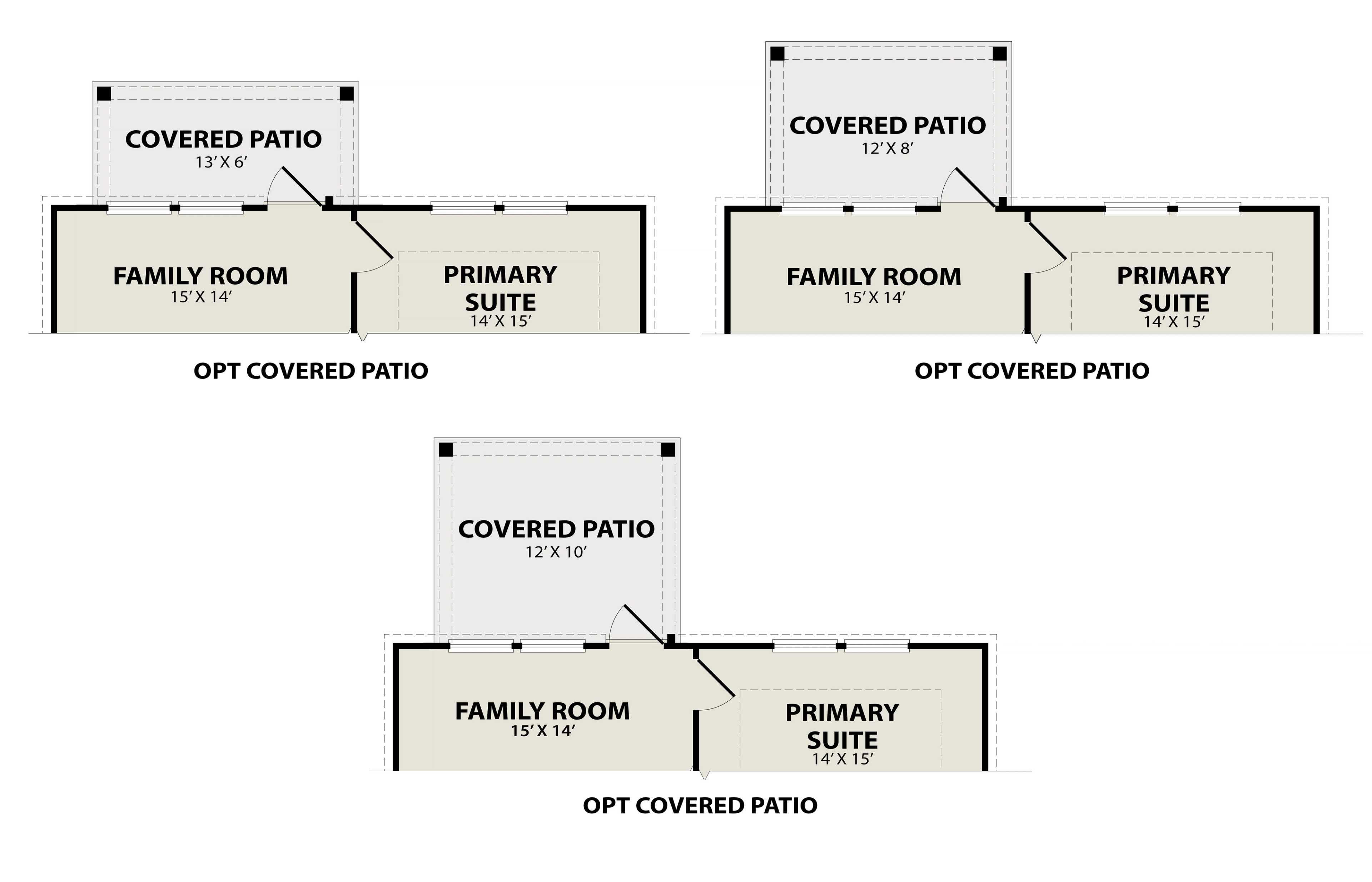 3 - The Sabine buildable floor plan layout in Davidson Homes Homes' Lakes at Black Oak community.
