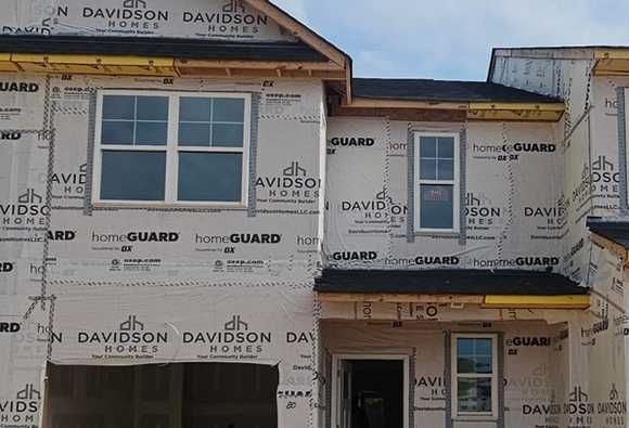 Exterior view of Davidson Homes' New Home at 17 Fairwinds Drive