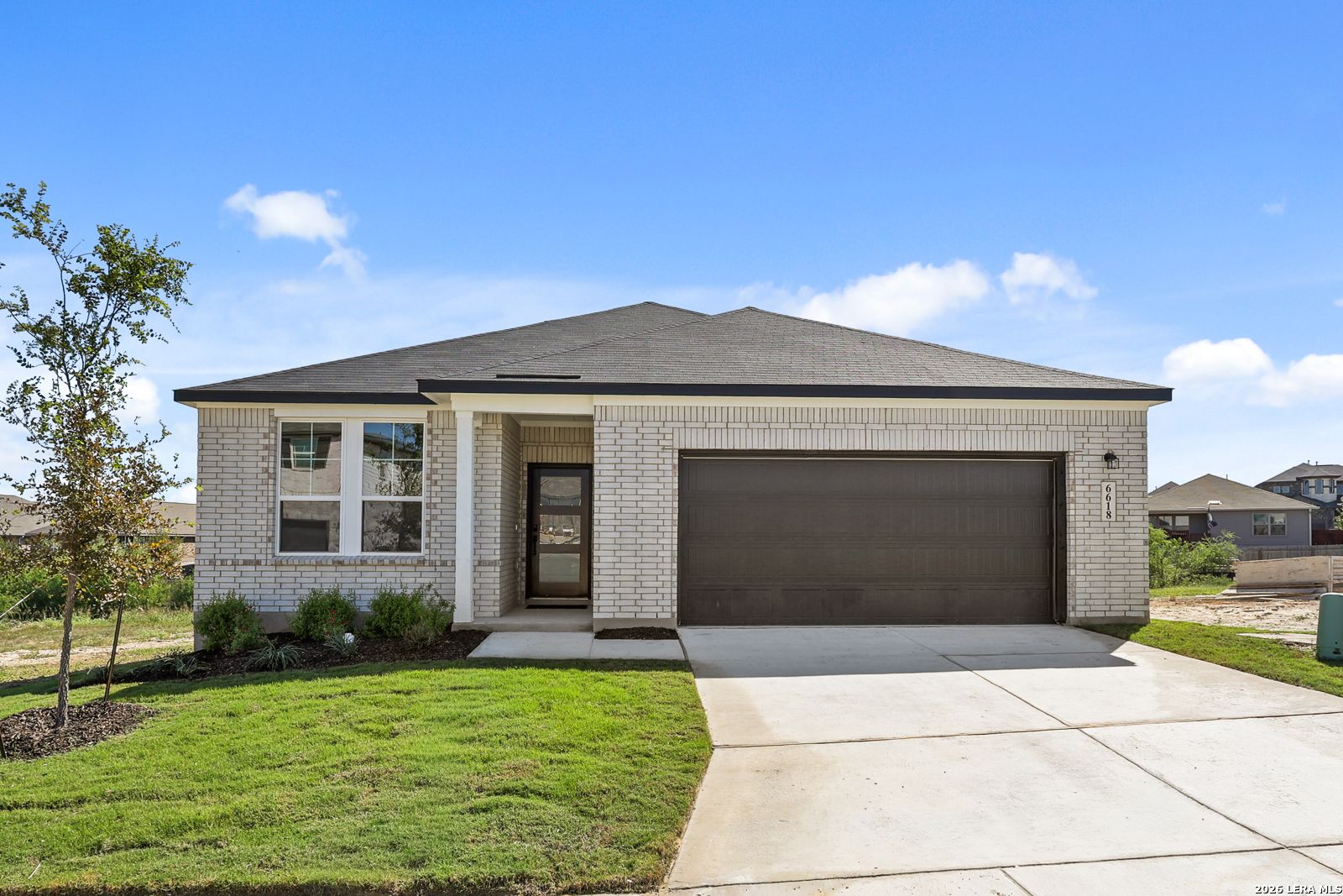 Exterior view of Davidson Homes' New Home at 6618 Comanche Valley