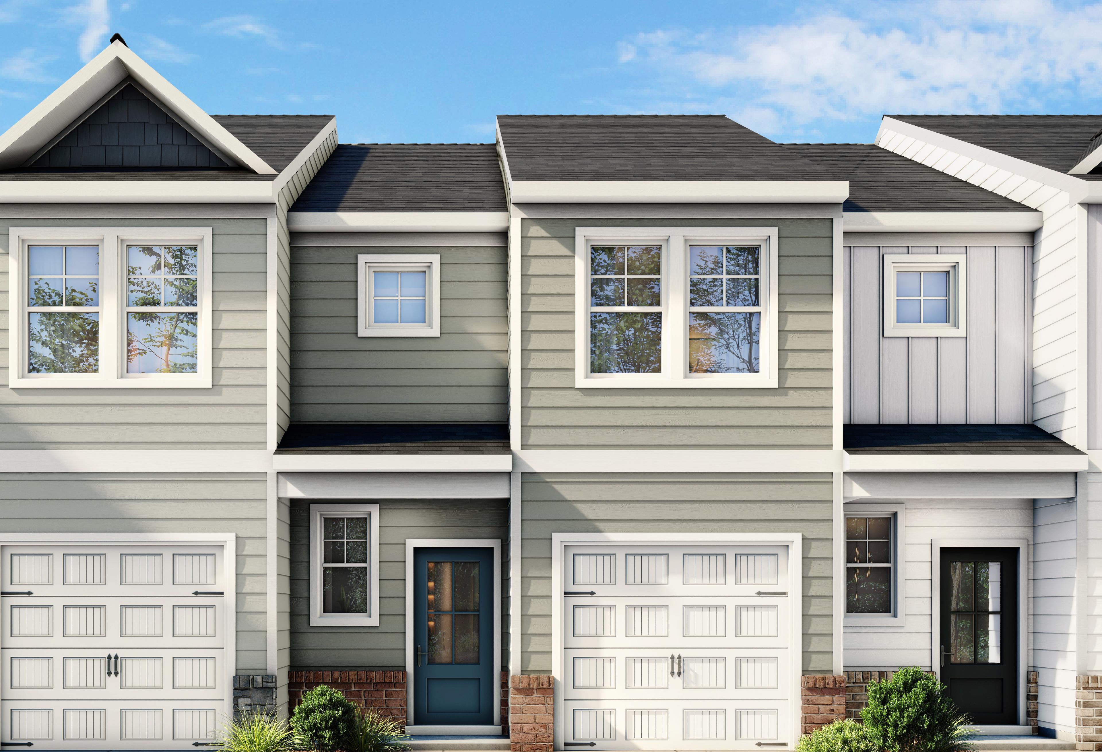 Exterior view of Davidson Homes' The Durant A Floor Plan
