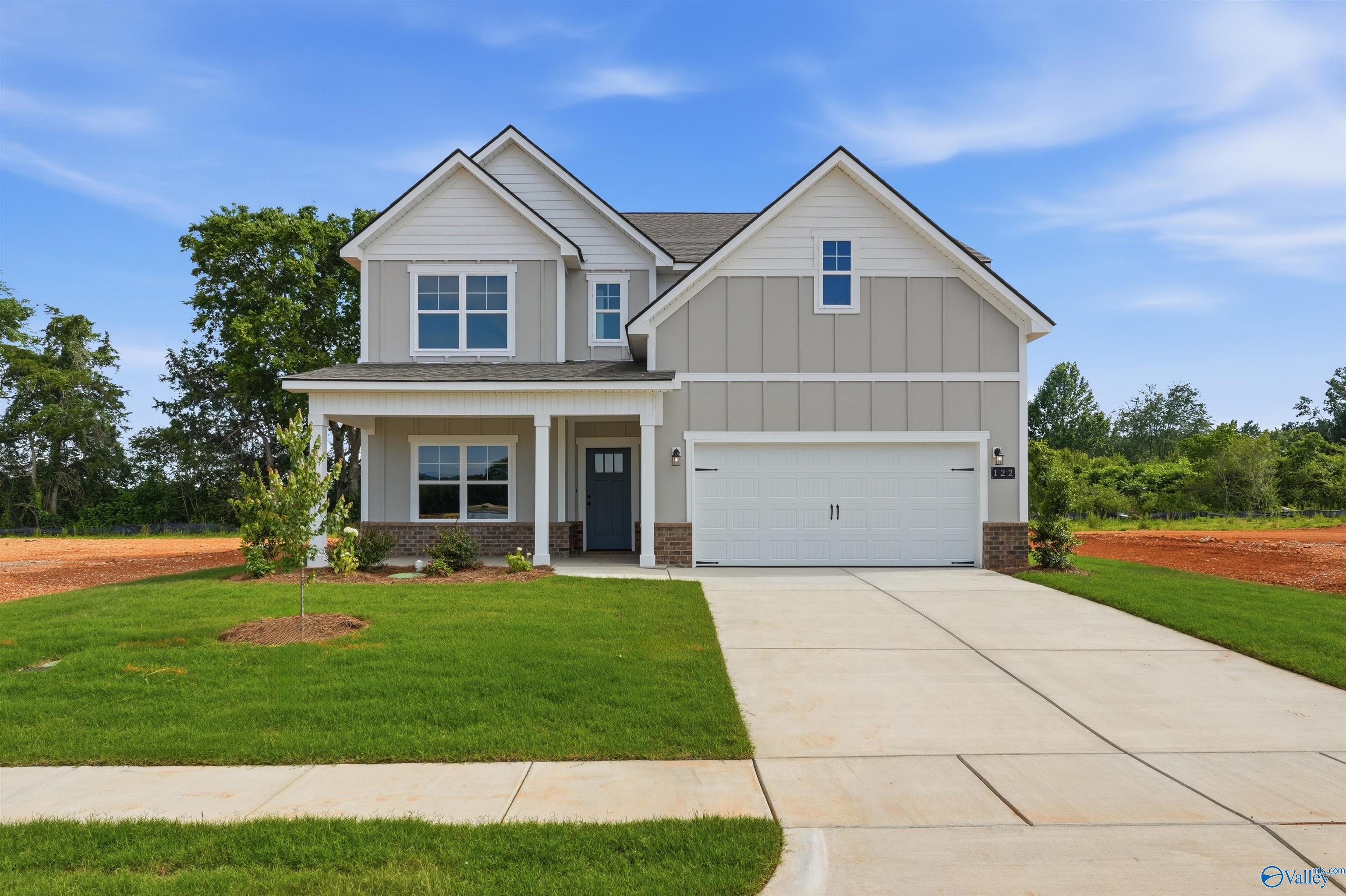 Exterior view of Davidson Homes' New Home at 122 Berry Cove Avenue