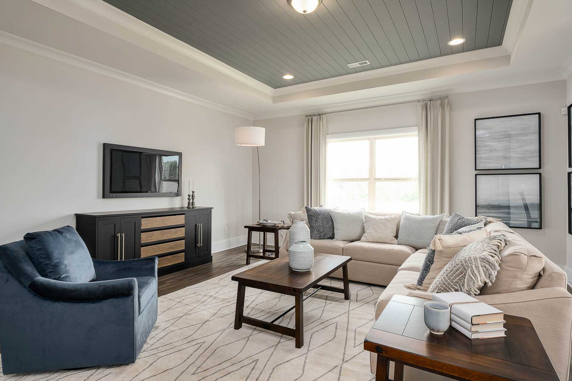 Family Room of Davidson Homes' The Daphne Floor Plan