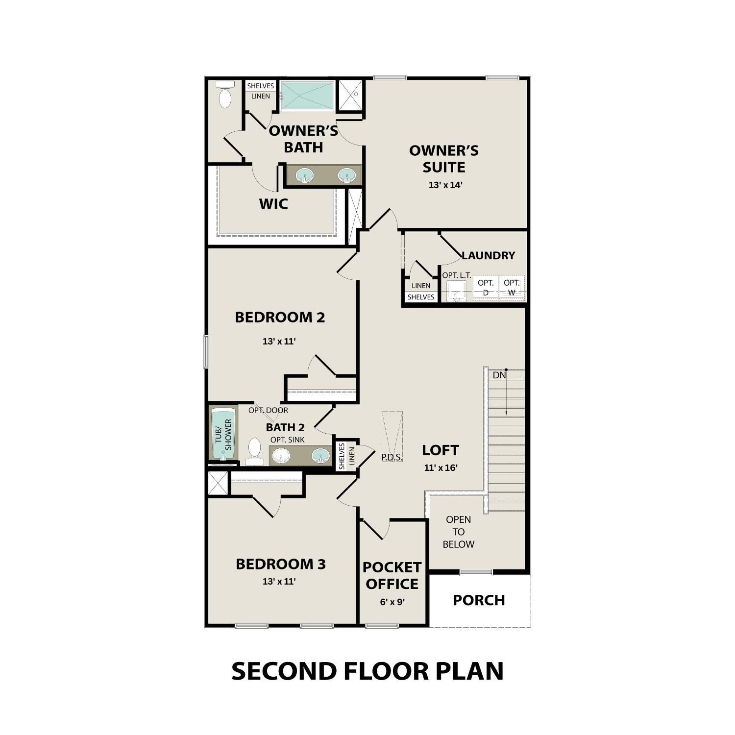 The Grayson A Second Floor