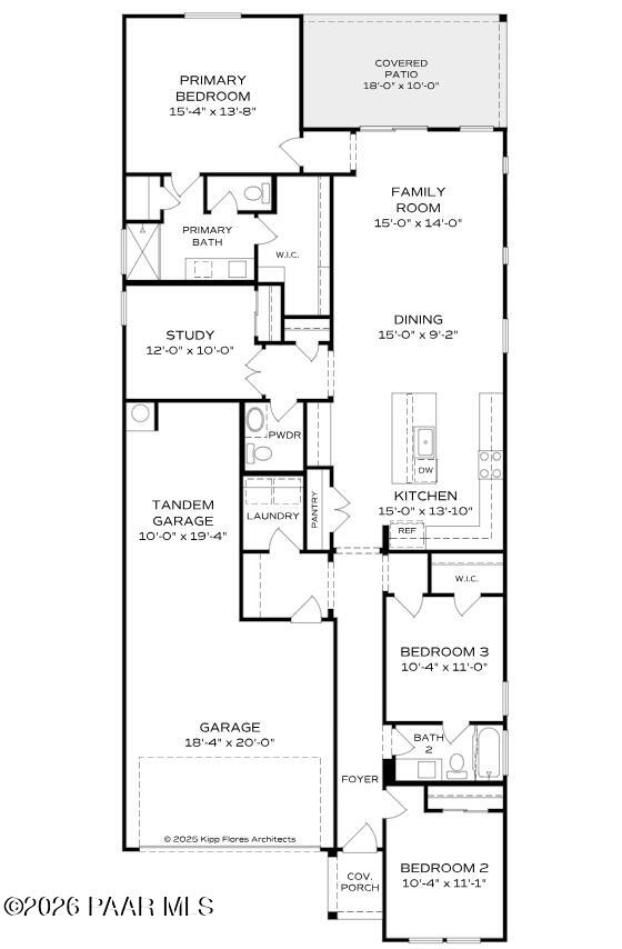 Image 2 of Davidson Homes' New Home at 1232 Tranquil Lane