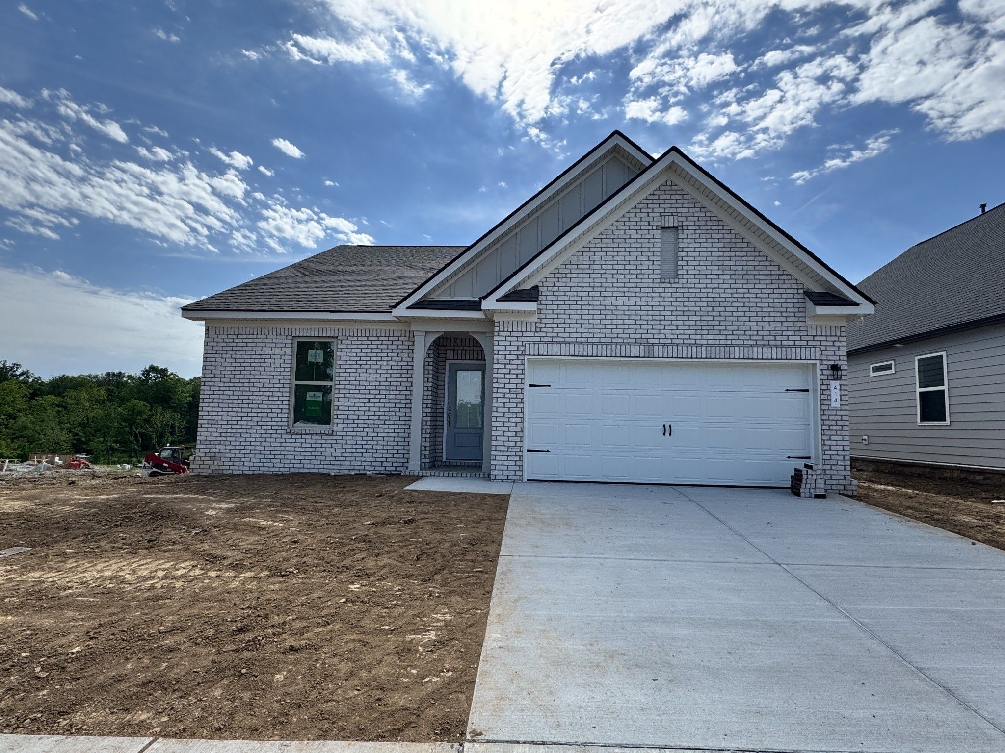 Exterior view of Davidson Homes' New Home at 414 Old Spring Lane