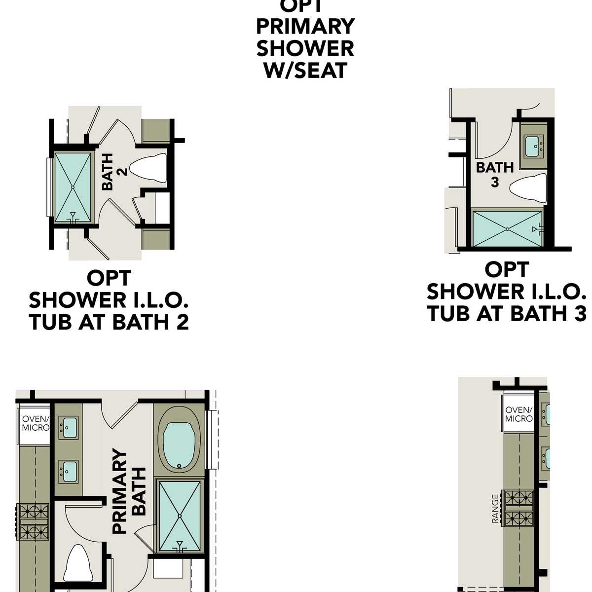 2 - The Acadia A with 3-Car Garage buildable floor plan layout in Davidson Homes' River Ranch Meadows community.