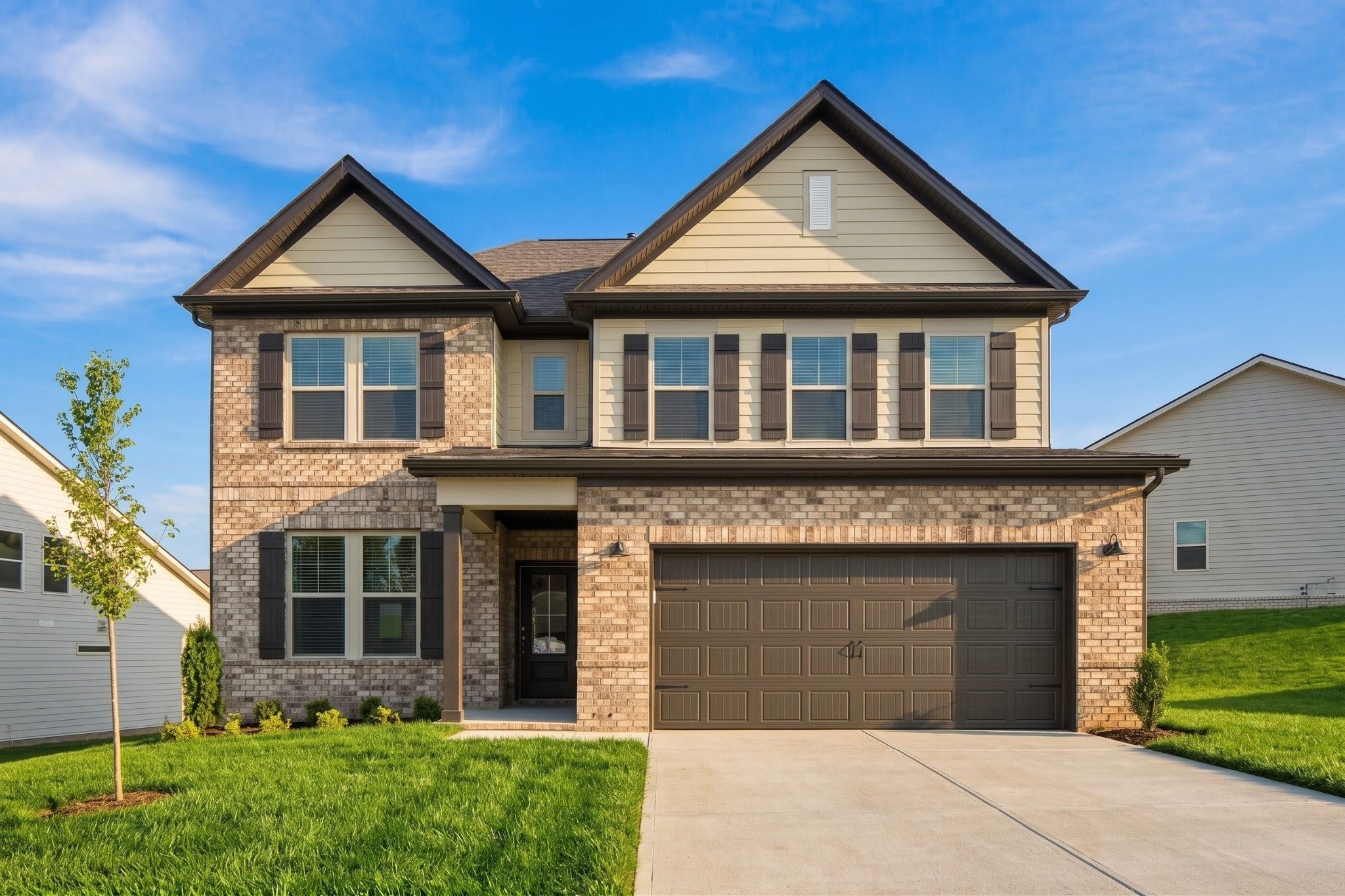 Exterior view of Davidson Homes' New Home at 416 Old Spring Lane