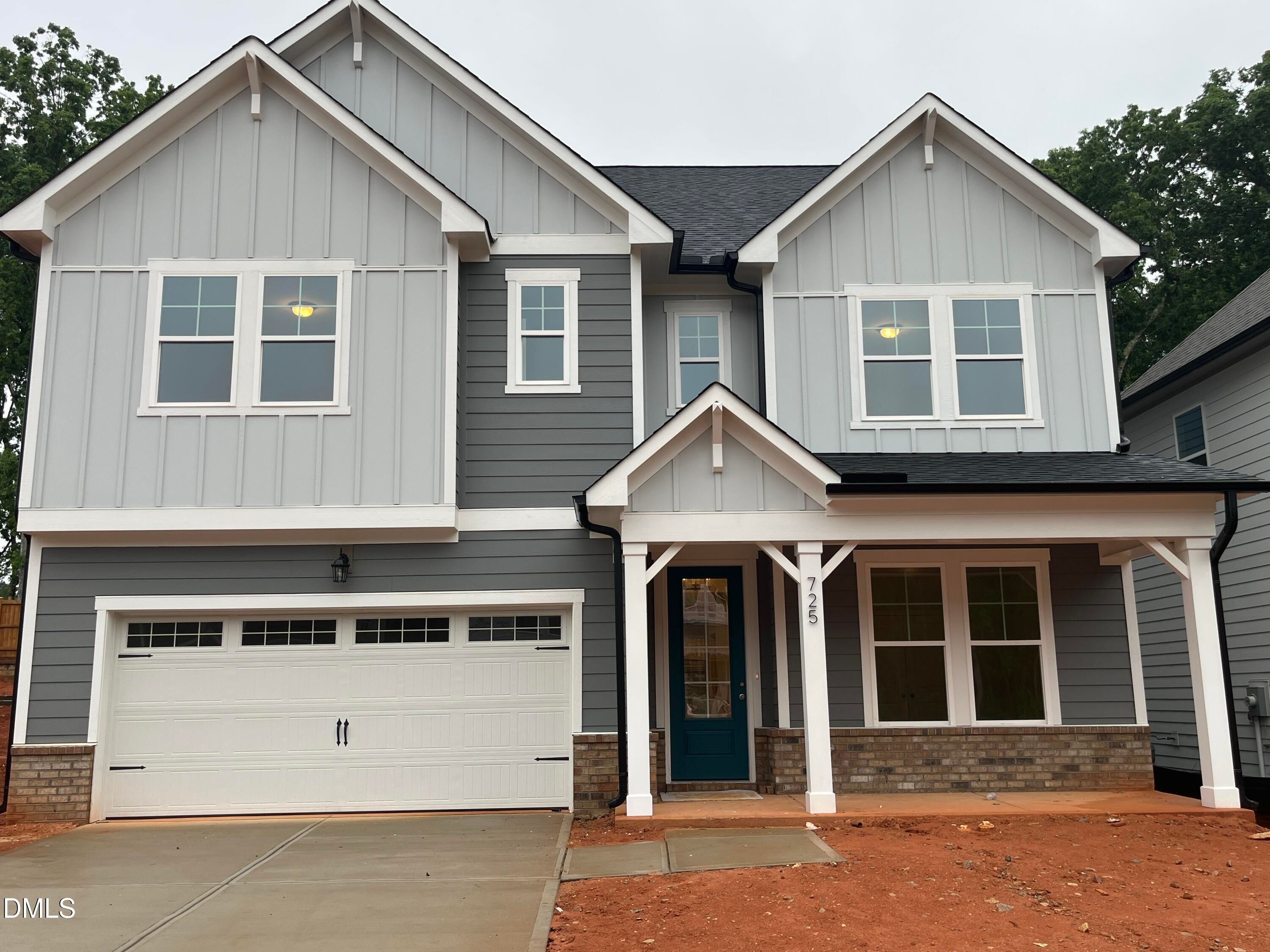 Exterior view of Davidson Homes' New Home at 725 Dragonfly Pond Way