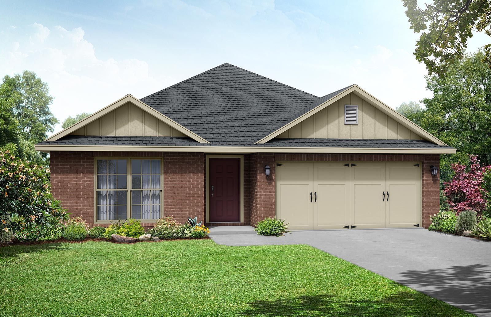 Davidson Homes' The Daphne E Plan Elevation