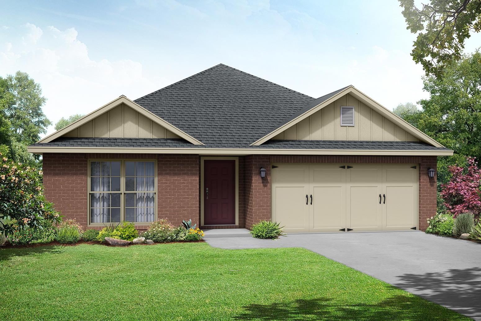 Davidson Homes' The Daphne E Plan Elevation