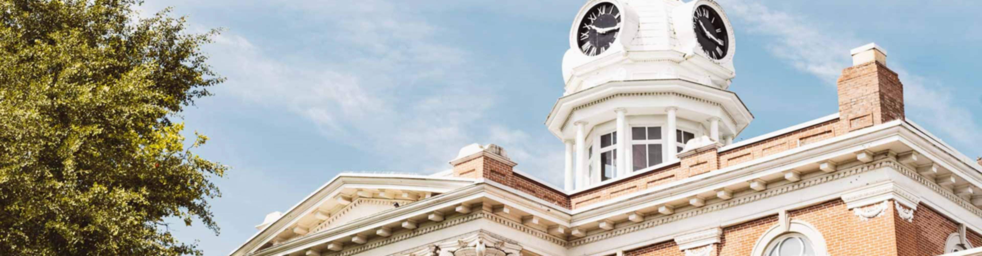 Downtown Clocktower in Murfreesboro, Tennessee