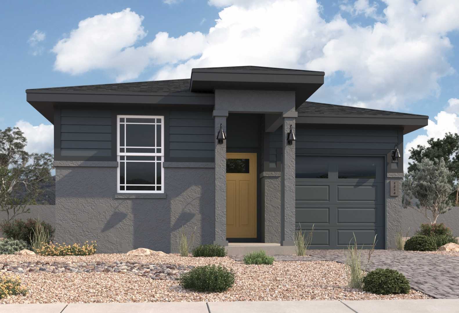 Exterior view of Davidson Homes' The Savannah Floor Plan