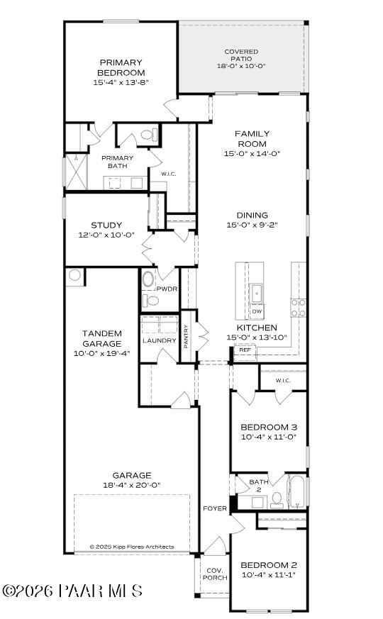 Image 2 of Davidson Homes' New Home at 1212 Tranquil Lane