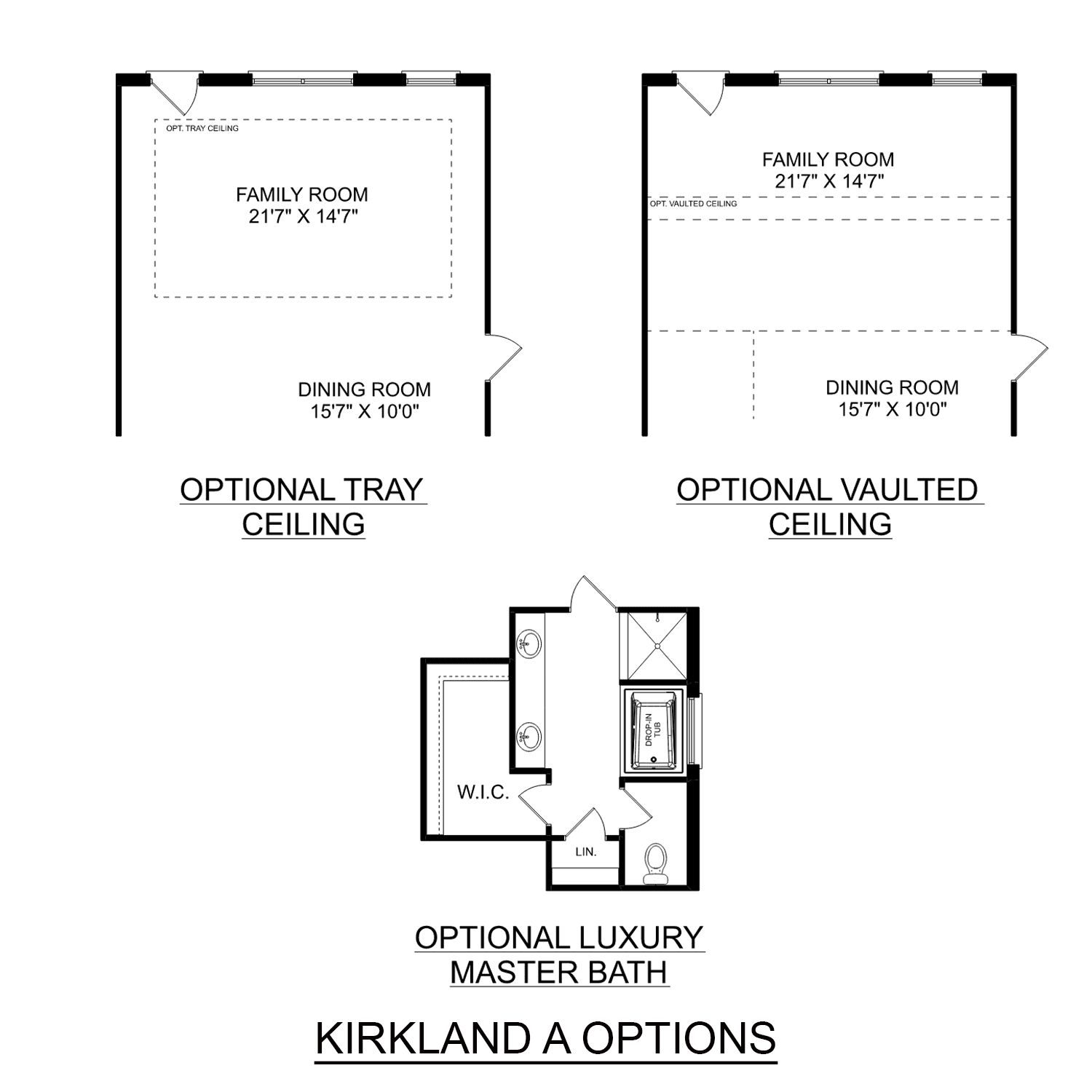 2 - The Kirkland floor plan layout for 3113 Lisa Lane SE in Davidson Homes Homes' River Road Estates community.