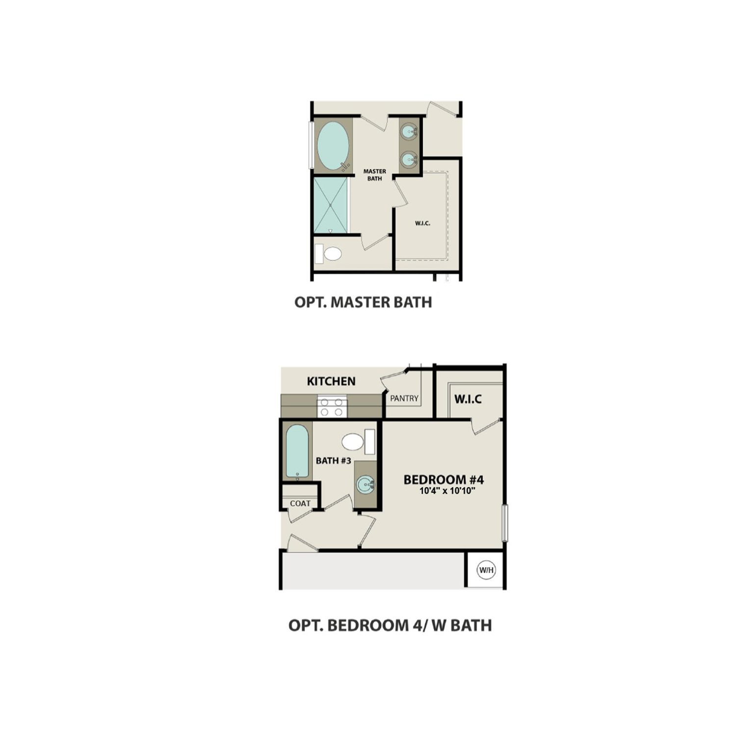 Davidson Homes' The Daphne Floor Plan Options