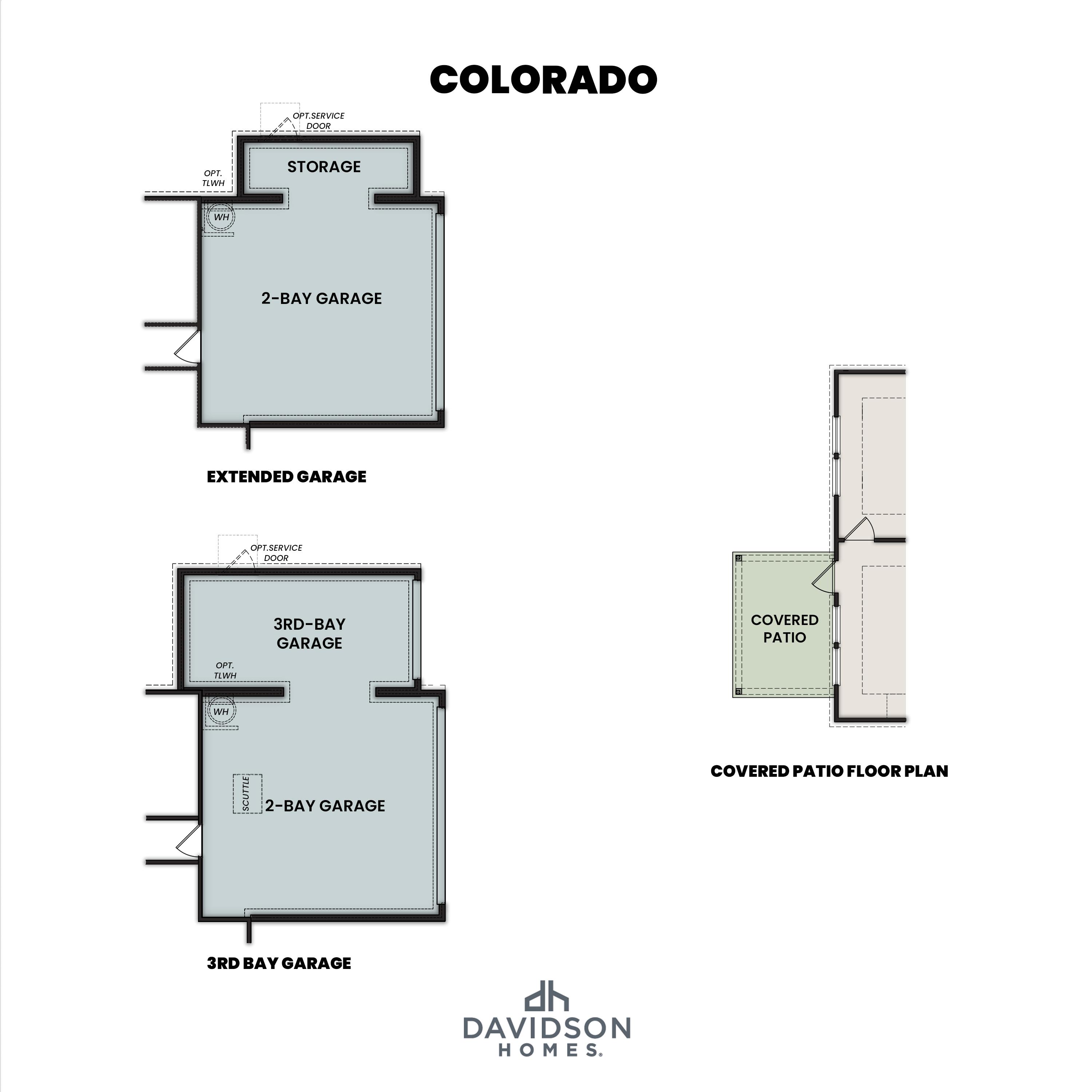 The Colorado Floor Plan Options