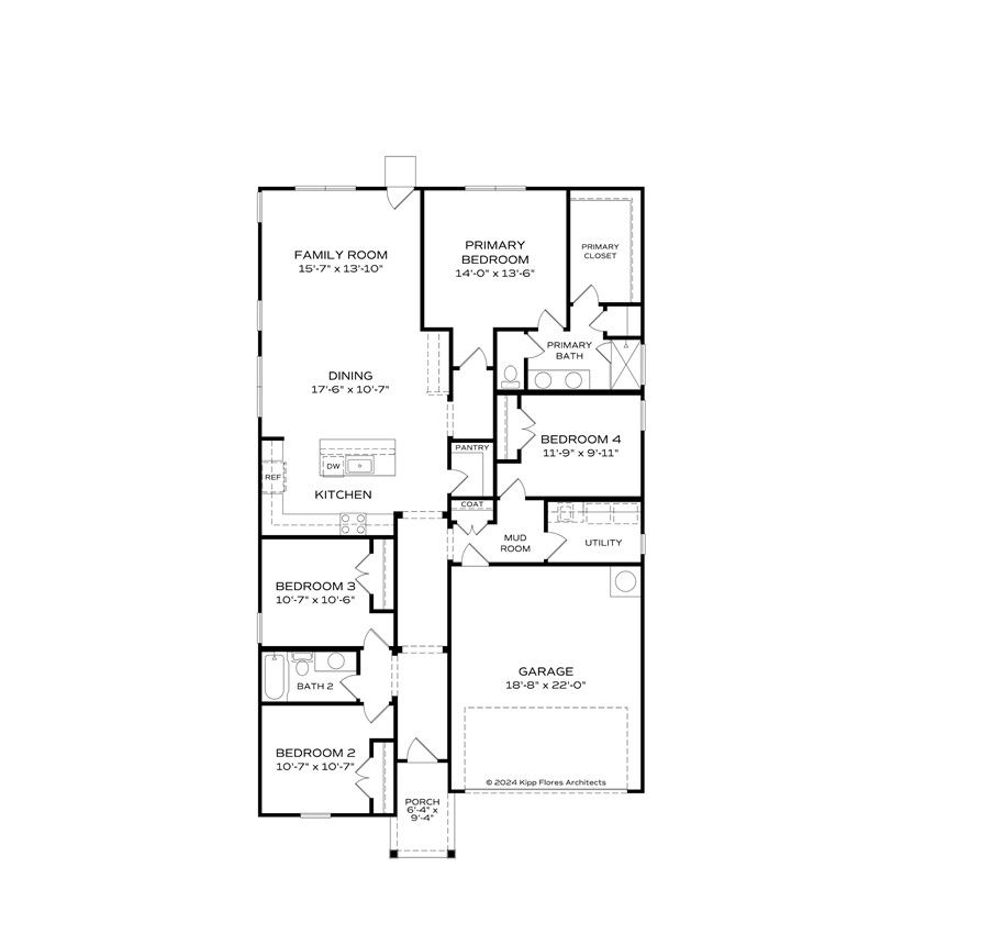 Image 2 of Davidson Homes' New Home at 2989 EDITH ANN Lane