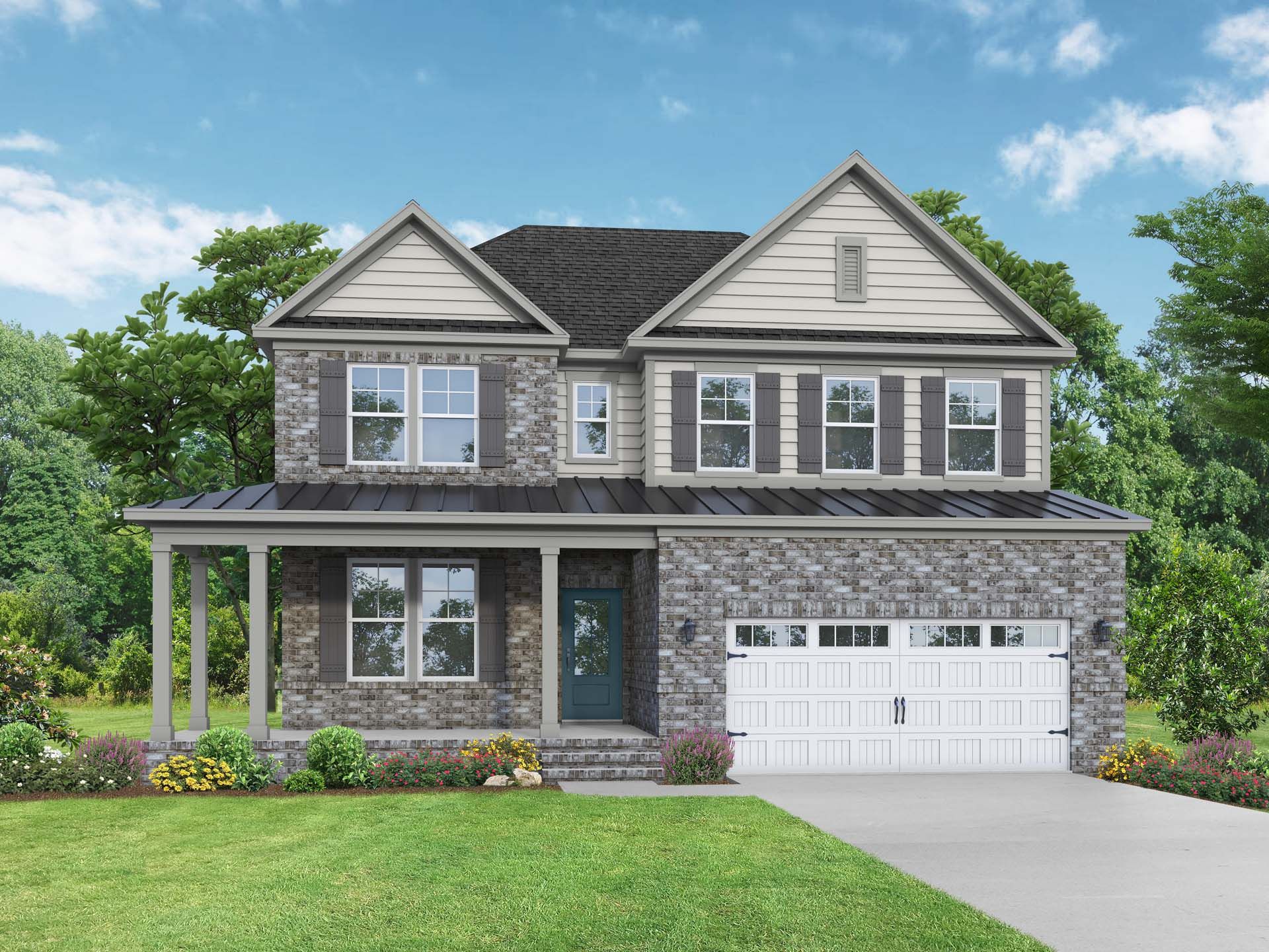The Willow F Floor Plan in Glenmere Knightdale, NC