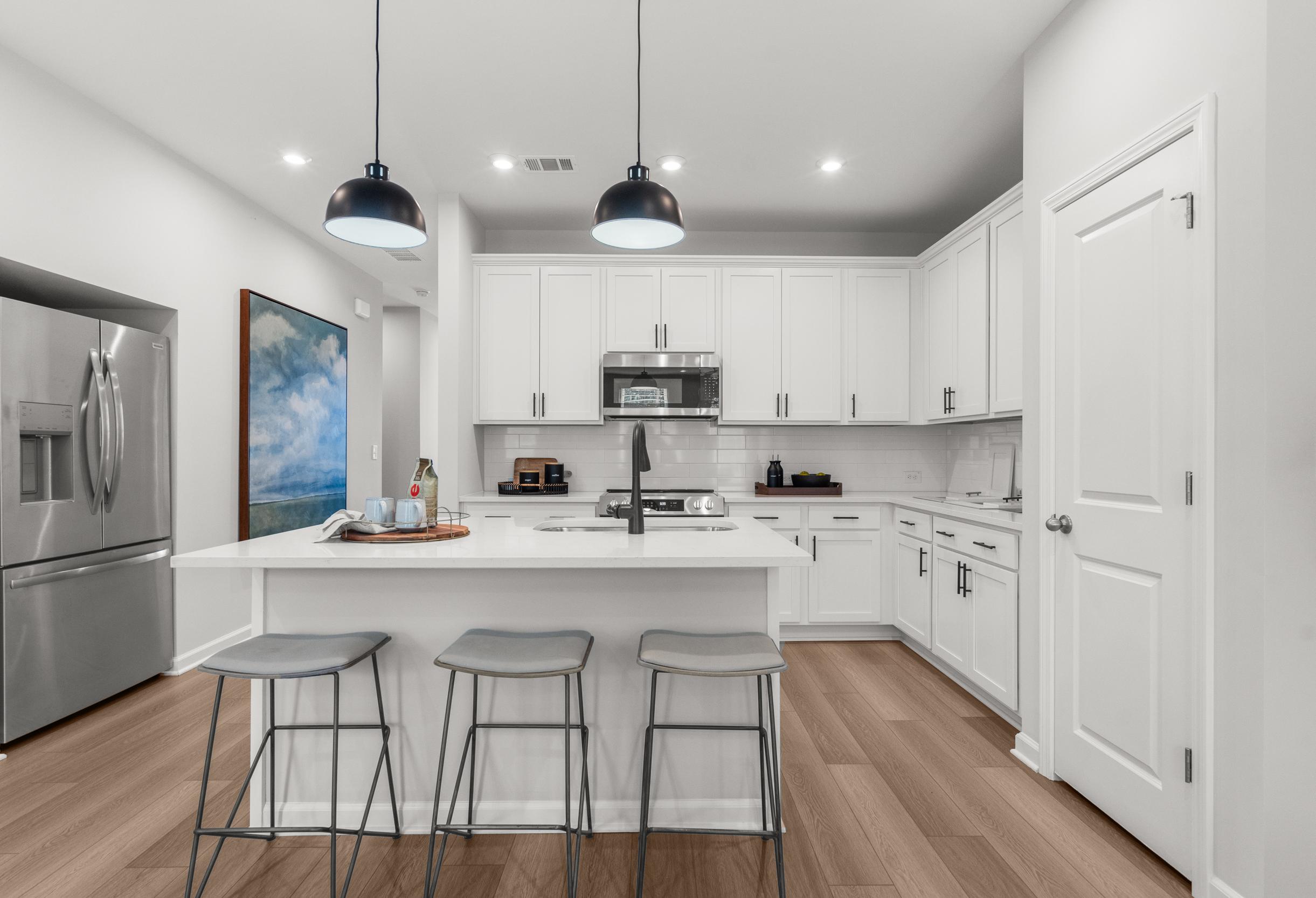 Exterior view of Davidson Homes' The Durant A Floor Plan