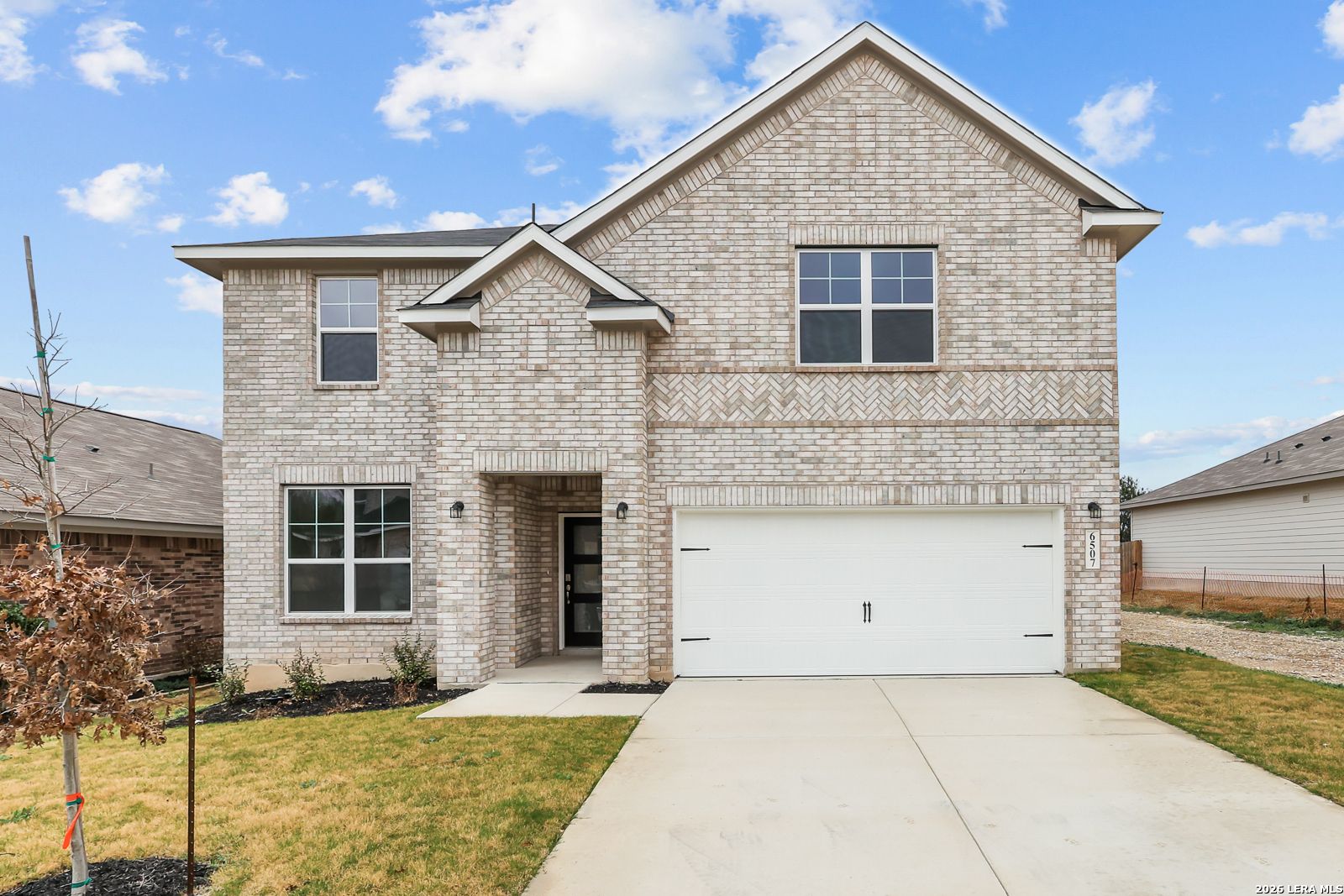 Exterior view of Davidson Homes' New Home at 6507 LOWRIE BLOCK