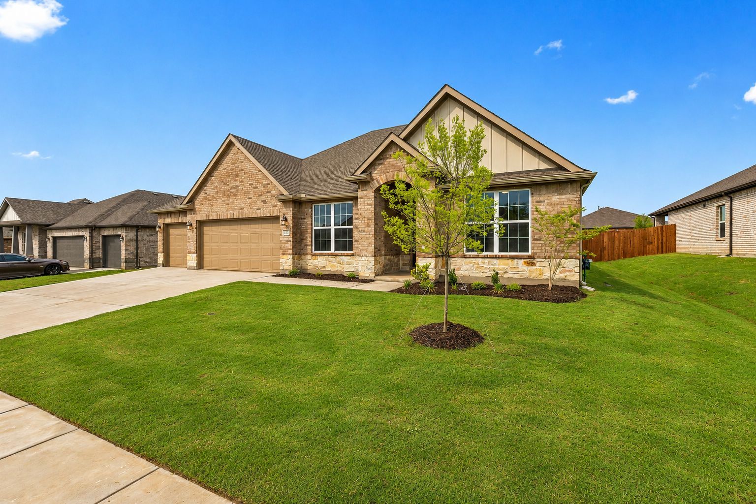 Image 3 of Davidson Homes' New Home at 215 Saddletree Drive