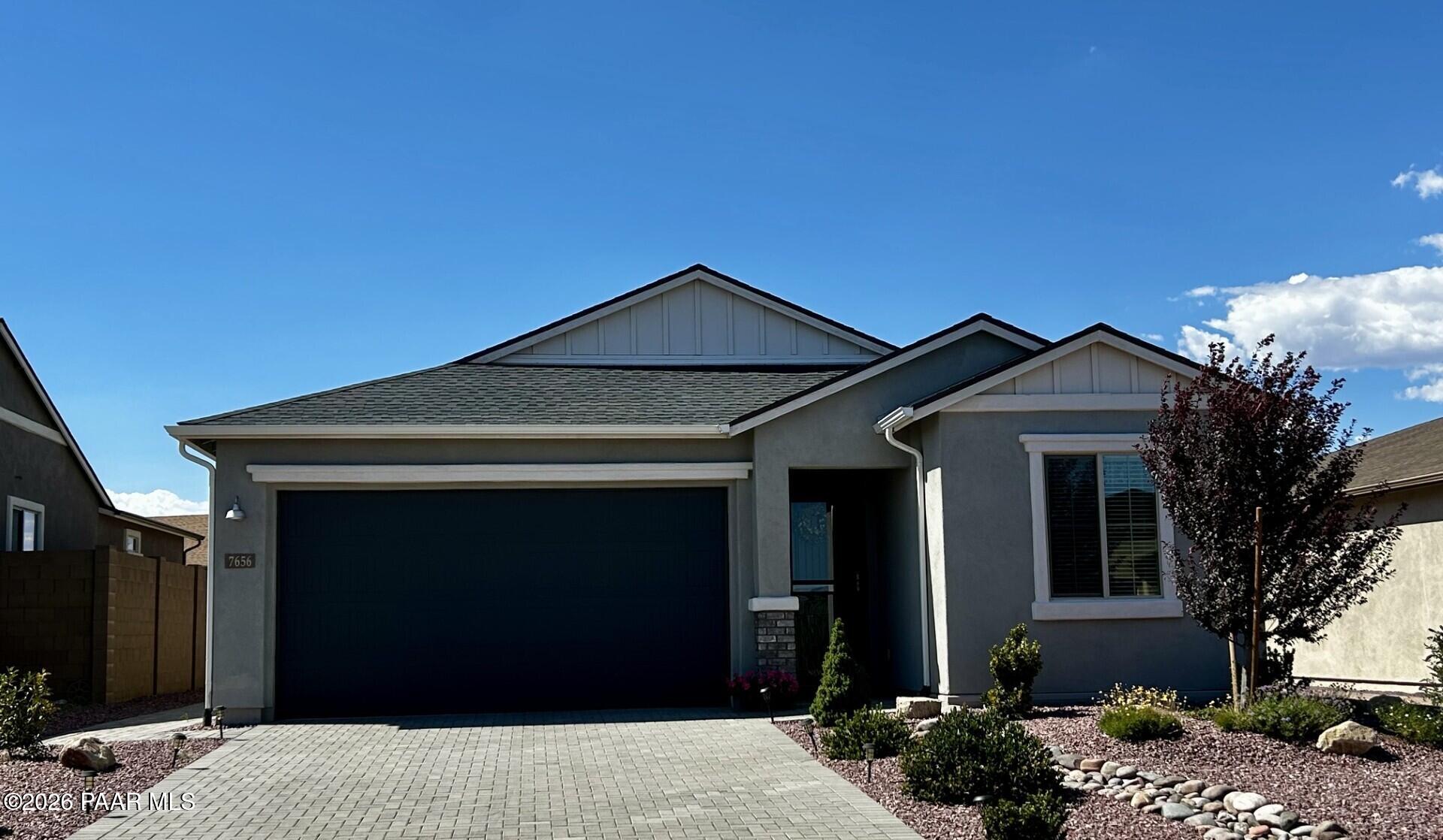 Exterior view of Davidson Homes' New Home at 7581 Fieldstone Drive