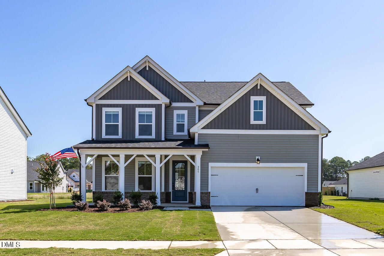 Exterior view of Davidson Homes' New Home at 205 Tenure Lane