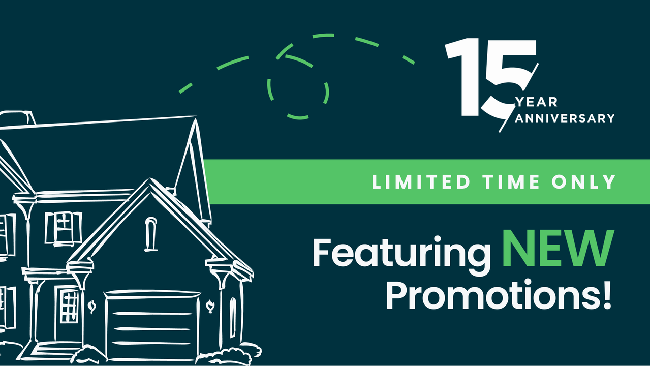 Davidson Homes 15 Year Anniversary Promotions