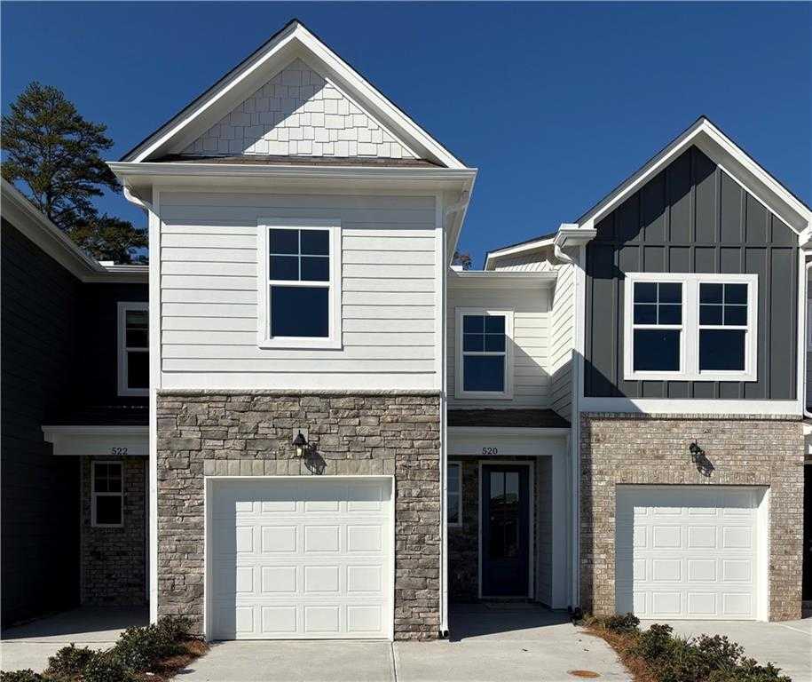 Exterior view of Davidson Homes' New Home at 520 Crown Drive