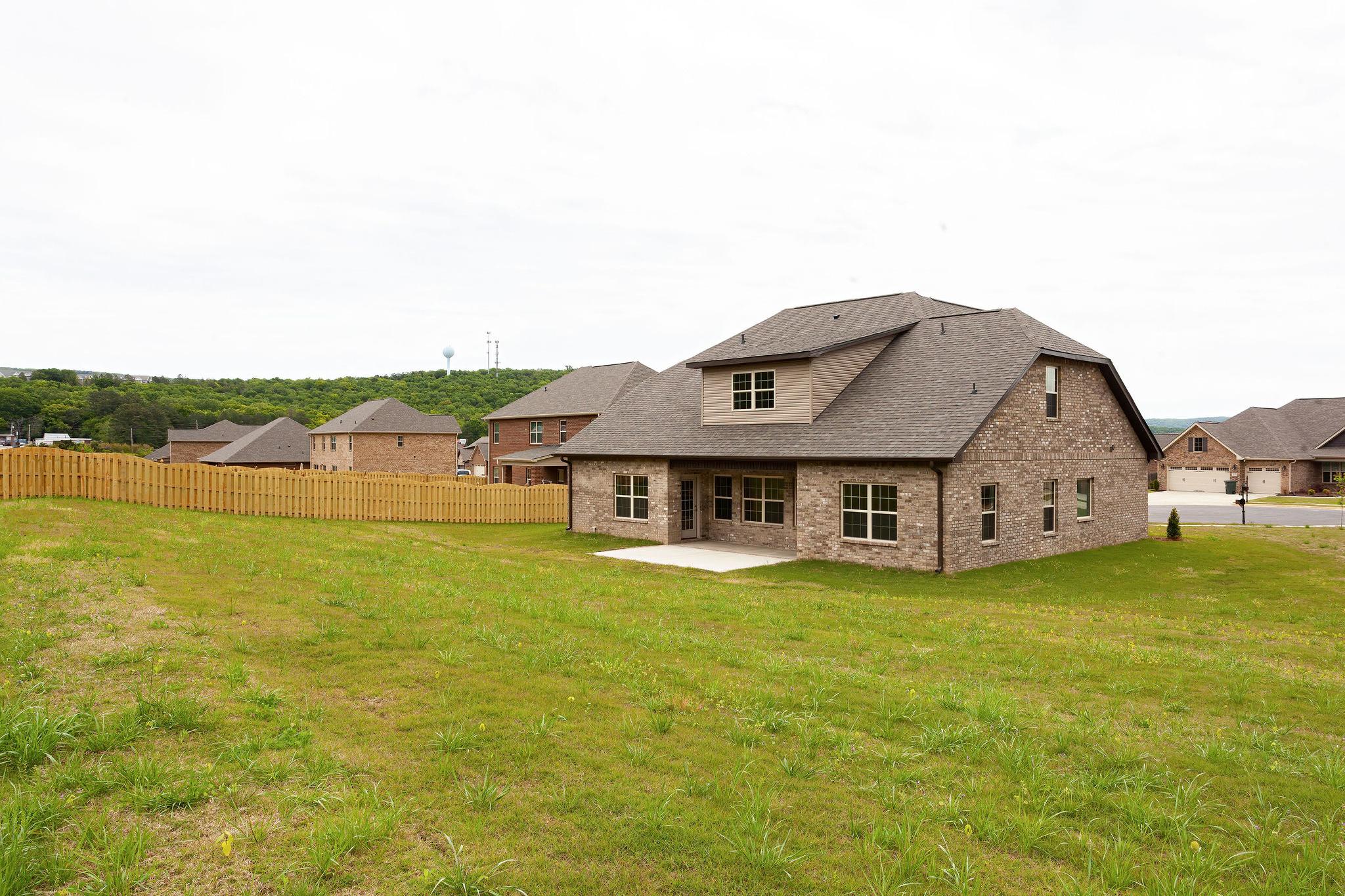 Davidson Homes The Emory Floor Plan Exterior Back Yard
