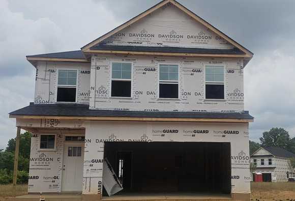Exterior view of Davidson Homes' New Home at 28 Fairwinds Drive